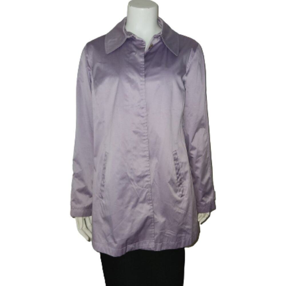 Calvin Klein Women's Lilac Rain Jacket || Med || GUC